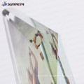 Sunmeta Factory Fashional sublimation funny crystal glass photo frame for wedding gift